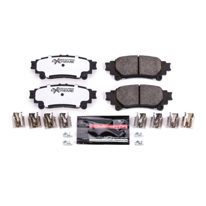 Power Stop 10-15 Lexus RX350 Rear Z36 Truck & Tow Brake Pads w/Hardware - eliteracefab.com