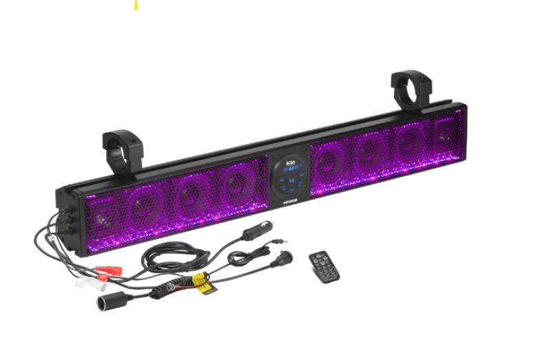 Boss Audio Systems ATV UTV 36in Sound Bar System w/ RGB Illumination Boss Audio