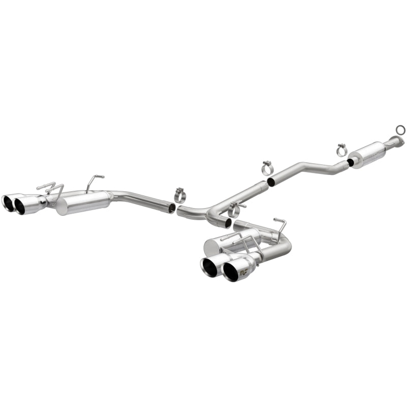 MagnaFlow 18-19 Toyota Camry GSE 3.5L Street Series Cat-Back Exhaust w/Polished Tips - eliteracefab.com
