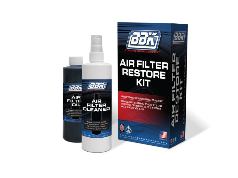 BBK BBK Cold Air Filter Restore Cleaner And Re-Oil Kit - eliteracefab.com