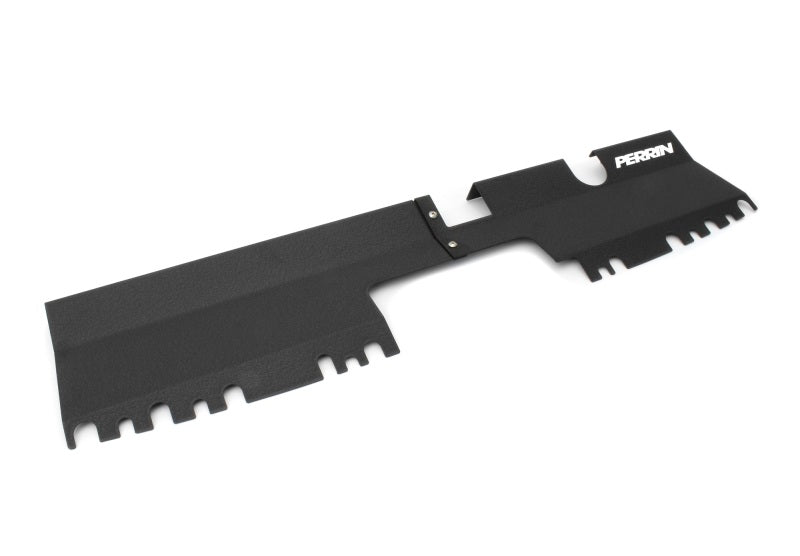 Perrin 15-21 WRX/STI Radiator Shroud (Without OEM Intake Scoop) - Black Perrin Performance