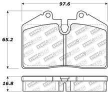 Load image into Gallery viewer, StopTech Performance ST-40 4 Piston Front Caliper Brake Pads - eliteracefab.com