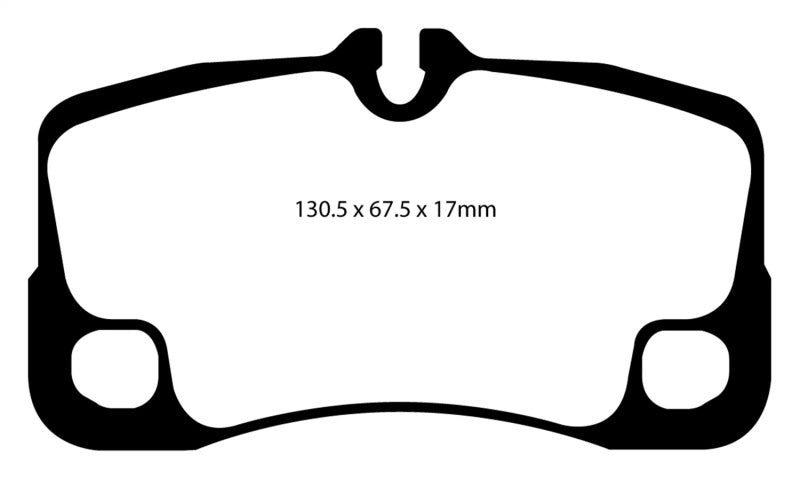 YellowStuff Rear Brake Pads - DP41930R EBC