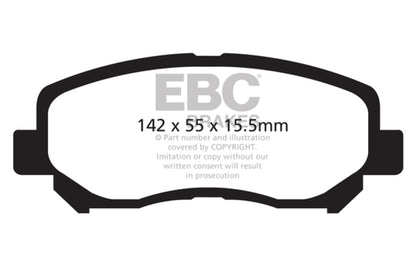 YellowStuff Front Brake Pads - DP42134R EBC