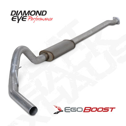 Diamond Eye KIT 3 1/2in CB SGL GAS AL FORD 3.5L F150 RAPTOR 11-13 Diamond Eye Performance