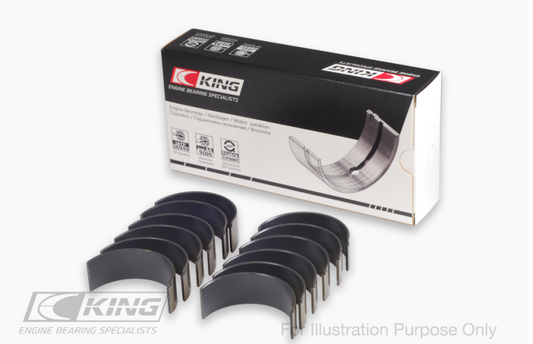 King Ford Ecoboost 3.5L V6 (Size 0.25) Connecting Rod Bearing Set King Engine Bearings