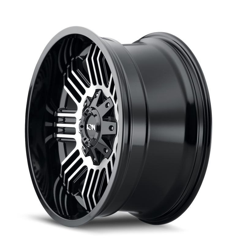 ION Type 144 20x9 / 8x180 BP / 18mm Offset / 124.1mm Hub Black/Machined Wheel