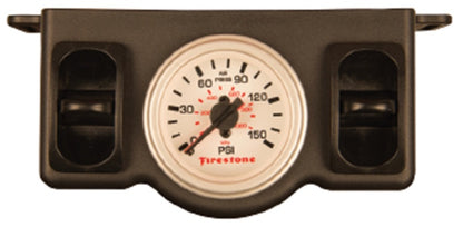 Firestone Pneumatic Dual Pressure Gauge - White Plastic (WR17602574) Firestone