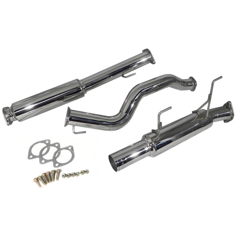 Injen 11-17 Nissan Juke 1.6L 4cyl Turbo FWD ONLY (incl Nismo) SS Cat-Back Exhaust - eliteracefab.com