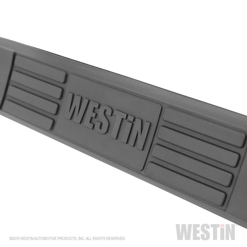 Westin 19-20 Ford Ranger SuperCrew E-Series 3 Nerf Step Bars - Black - eliteracefab.com