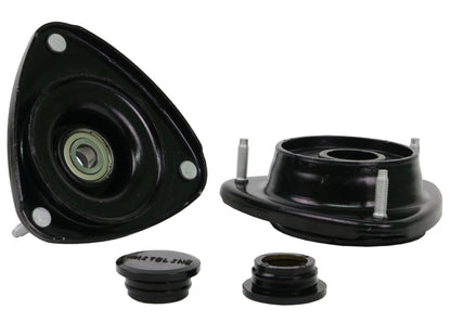 Whiteline 04-07 Subaru WRX/STi / 98-02 Subaru Forester Front Upper Strut Mounts - Offset Assembly - eliteracefab.com