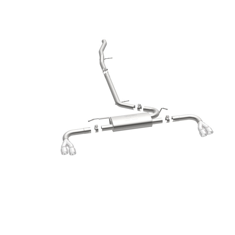 MagnaFlow 15-17 GMC Terrain V6 3.6L 409SS Cat-Back Exhaust Quad Split Rear with 3in Polished Tips Magnaflow