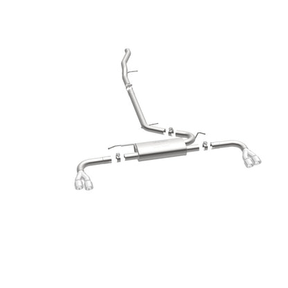 MagnaFlow 15-17 GMC Terrain V6 3.6L 409SS Cat-Back Exhaust Quad Split Rear with 3in Polished Tips Magnaflow
