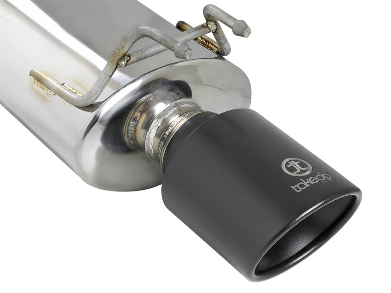 aFe Takeda 2.25-1.75in 304 SS Axle-Back Exhaust w/ Black Tips 13-17 Honda Accord Sport Sedan I4-2.4L aFe