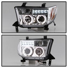 Load image into Gallery viewer, Spyder Toyota Tundra 07-13 Projector Headlights LED Halo LED Chrm PRO-YD-TTU07-HL-C - eliteracefab.com