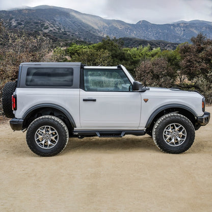 Westin/HDX 2021+ Ford Bronco (2-Door) Drop Nerf Step Bars - Textured Black - eliteracefab.com