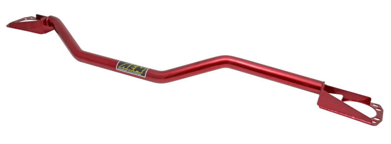 AEM 07-13 Mini Cooper S 1.6L L4 Strut Bar - Red - eliteracefab.com