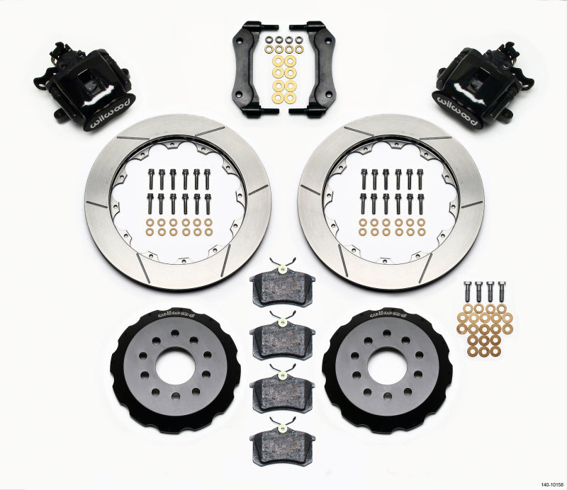 Wilwood Combination Parking Brake Rear Kit 12.88in Mustang 94-04 Wilwood