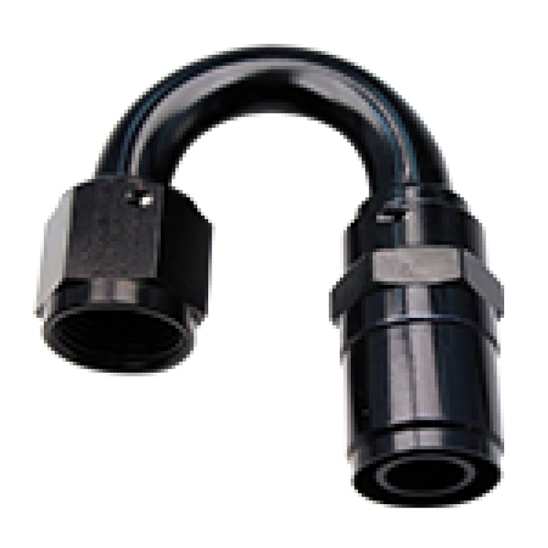 Fragola -6AN Race-Rite Crimp-On Hose End 180 Degree - eliteracefab.com