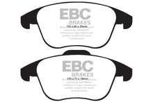 Load image into Gallery viewer, EBC 15 and up Audi Q3 2.0 Turbo Greenstuff Front Brake Pads - eliteracefab.com