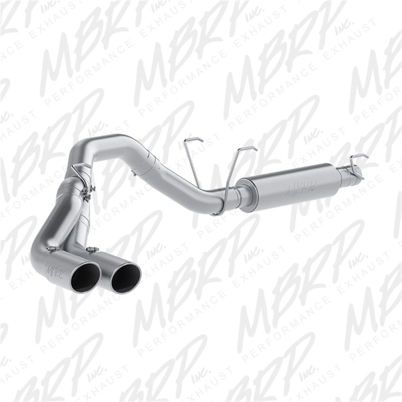 MBRP 14-16 Ram 2500/3500 6.4L 4in 409 SS Single Side Dual Outlet Cat Back Exhaust - eliteracefab.com