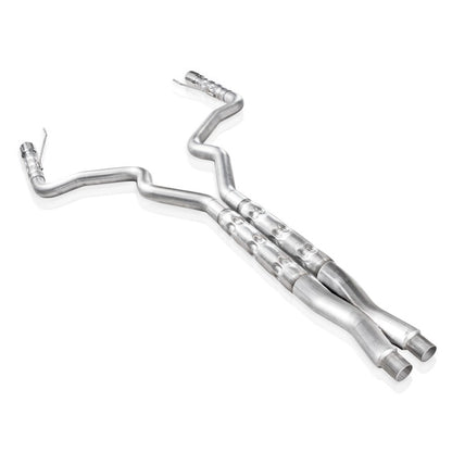 Stainless Works 2015-16 Mustang GT 3in Catback X-Pipe Retro Chambered Mufflers 2-1/2in Cores Stainless Works