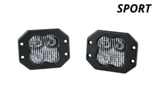 Load image into Gallery viewer, Diode Dynamics SS3 LED Pod Sport - White SAE Driving Flush (Pair)