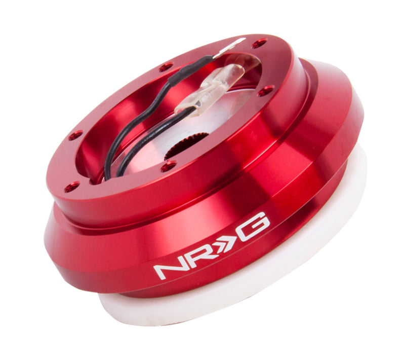 NRG Short Steering Wheel Adaptor Hub Red Honda Civic | Honda Accord | Acura Integra - eliteracefab.com