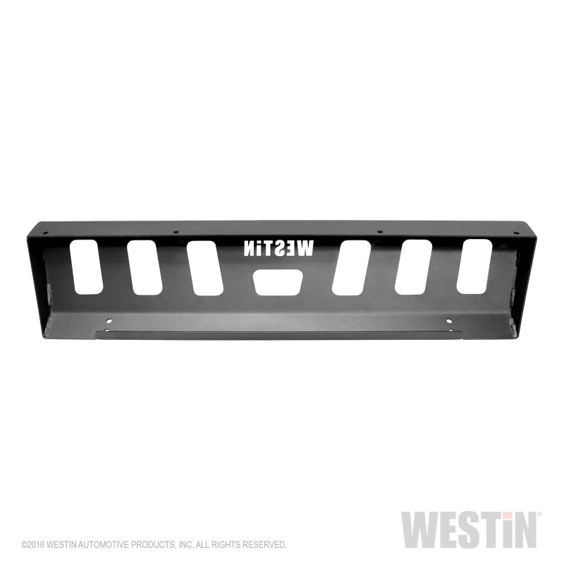 Westin 18-19 Jeep Wrangler JL Front Bumper Skid Plate - Textured Black - eliteracefab.com