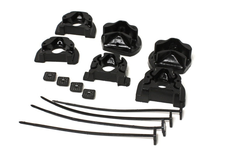 Energy Suspension 92-00 Honda Civic (Except 99-00 Si) / 93-97 Del Sol Black Motor Mount Inserts (Man - eliteracefab.com