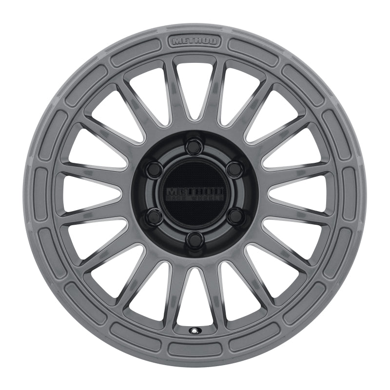 Method MR314 17x8.5 0mm Offset 6x5.5 106.25mm CB Gloss Titanium Wheel - eliteracefab.com