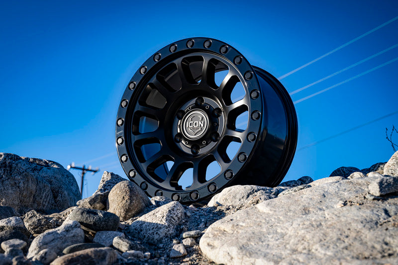 ICON Hulse 17 X 8.5 5 X 4.5 0mm Offset 4.75in BS Double Back