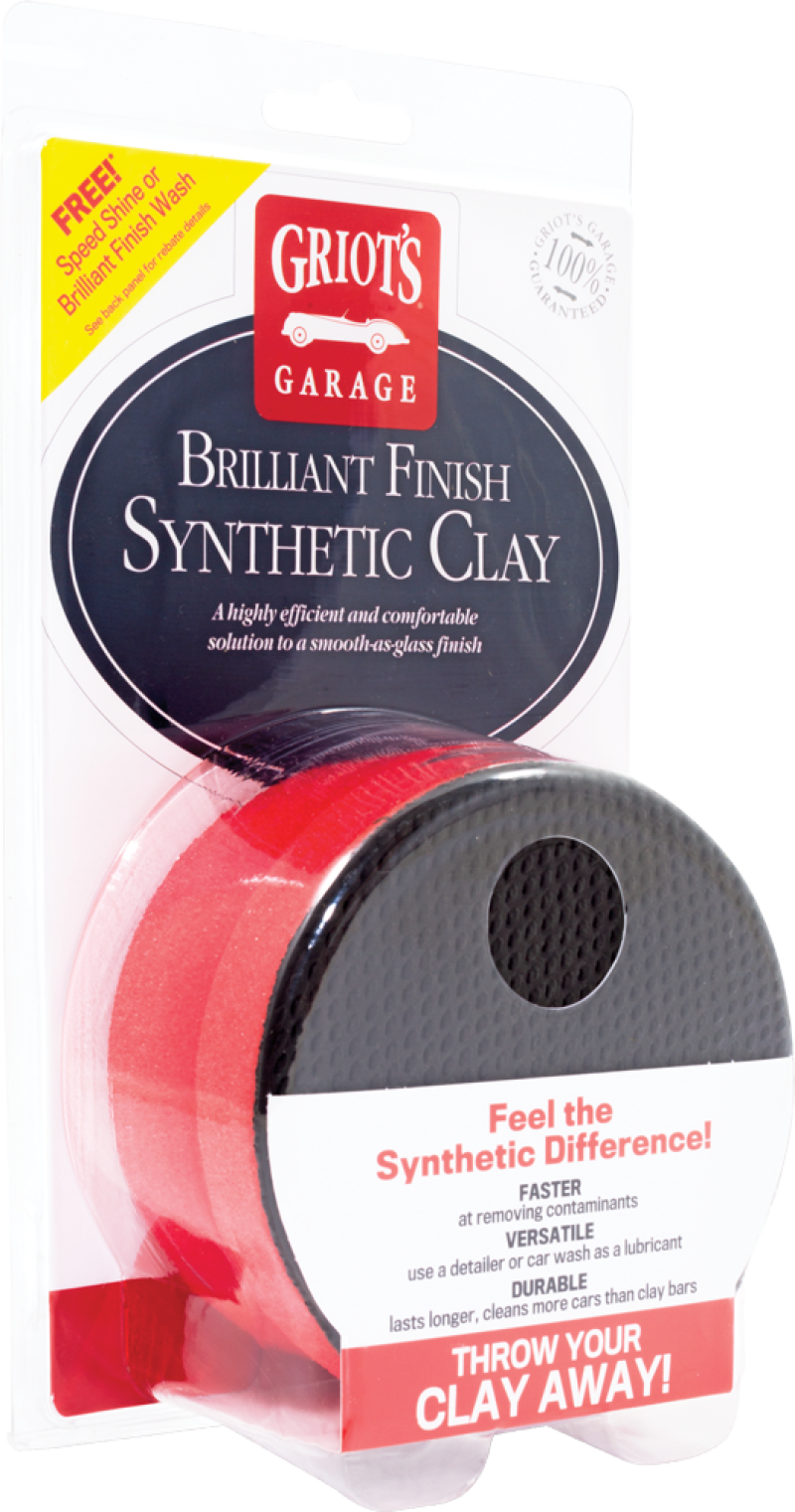 Griots Garage Brilliant Finish Synthetic Clay - eliteracefab.com