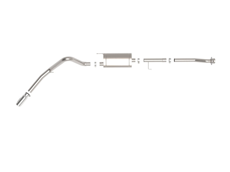 aFe Apollo GT 3in 409 SS Cat-Back Exhaust 2021 Ford F-150 V6 2.7L/3.5L (tt)/V8 5.0L w/ Polished Tips aFe