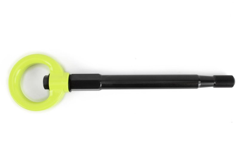 Perrin 08-14 Subaru WRX/STI Tow Hook Kit (Front) - Neon Yellow - eliteracefab.com