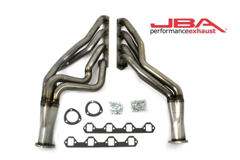 JBA 36611SN | 65-73 FORD MUSTANG 260-302 SBF T5/TKO/T56 TRANS 1-3/4IN PRIMARY 304SS LONG TUBE HEADER; 1965-1973 - eliteracefab.com