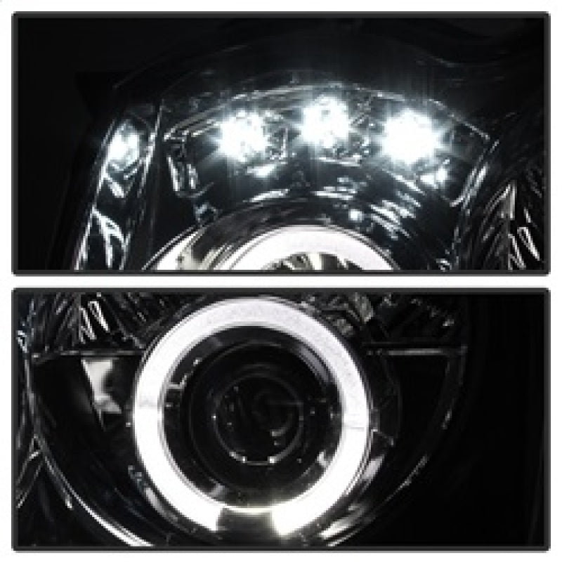 Spyder Jeep Grand Cherokee 05-07 Projector Headlights LED Halo LED Chrm Low 9006 PRO-YD-JGC05-HL-C - eliteracefab.com