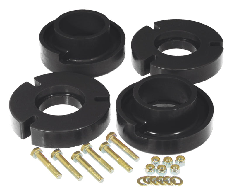 Prothane 04+ Ford F150 Front Coil Spring 2.5in Lift Spacer - Black