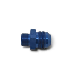 Load image into Gallery viewer, Russell Performance -10 AN Flare to 16mm x 1.5 Metric Thread Adapter (Blue)