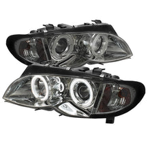 Load image into Gallery viewer, Spyder BMW E46 3-Series 02-05 4DR Projector Headlights 1PC LED Halo Chrm PRO-YD-BMWE4602-4D-AM-C - eliteracefab.com