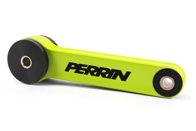 Perrin 02-11 Subaru Impreza / 02-12 WRX / 04-12 STi Pitch Stop Mount - Neon Yellow - eliteracefab.com