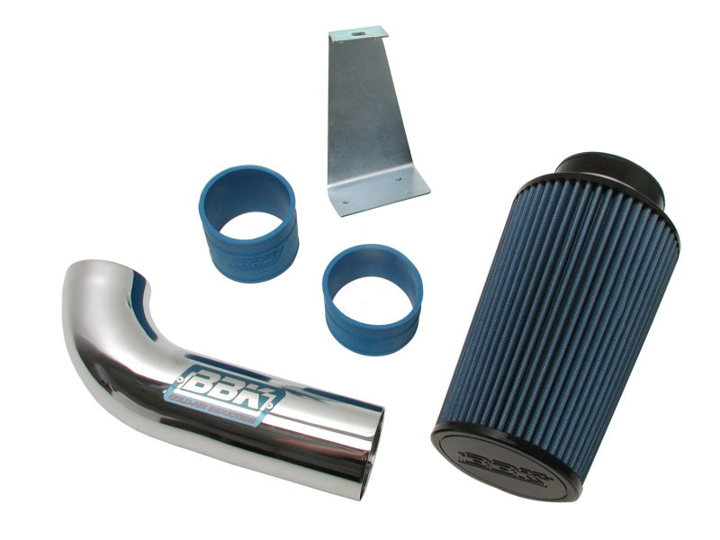 BBK 86-93 Mustang 5.0 Cold Air Intake Kit - Standard Style - Chrome Finish - eliteracefab.com