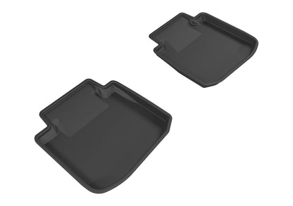 3D MAXpider L1SB01321509 2015-2019 Subaru Legacy/Outback Kagu 2nd Row Floormats - Black