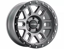 Load image into Gallery viewer, Mayhem 8304 Delta 17x9 / 5x127 BP / -12mm Offset / 78.1mm Hub Matte Gunmetal w/Matte Black Lip Wheel