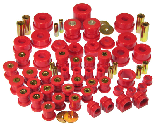 Prothane Total Vehicle Suspension Bushing Kit for 2003–09 Infiniti G35/Nissan 350Z, Red – 14-2007