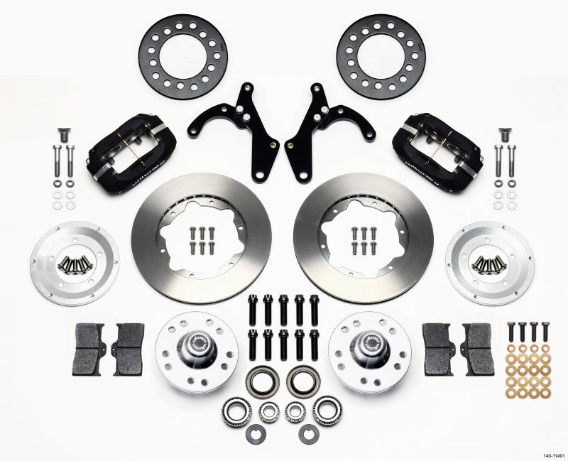 Wilwood Forged Dynalite Front Kit 11.00in 55-57 Chevy Wilwood