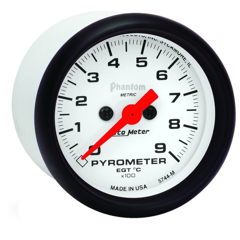 Autometer Phantom FSE 52mm 0-900 Deg C Electronic Guage Kit 5744-M