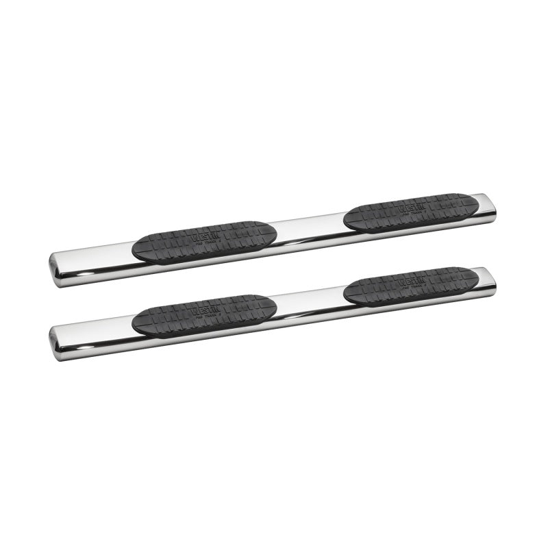 Westin 2009-2018 Dodge/Ram 1500 Crew Cab PRO TRAXX 6 Oval Nerf Step Bars - SS - eliteracefab.com