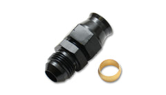 Vibrant -6AN Male to 5/16in Tube Adapter Fittings with Brass Olive Insert - eliteracefab.com