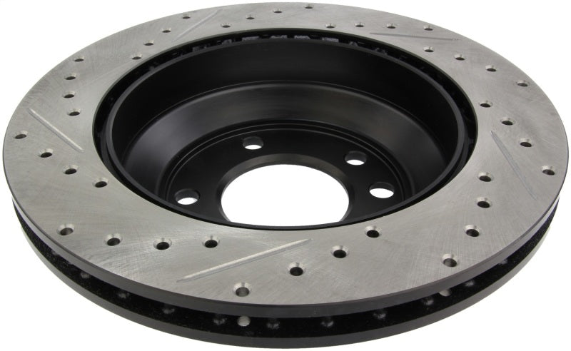 StopTech Slotted & Drilled Sport Brake Rotor - eliteracefab.com